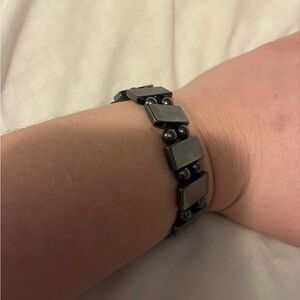 Hematite Beaded Bracelet